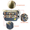 5PCS Baby Nappy Diaper Bags Set Mummy Diaper Shoulder Bags w/ Nappy Changing Pad Insulated Pockets Travel Tote Bags For Mom Dad
