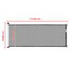 71x33 inch Retractable Baby Gate