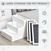 Wooden Carpeted Non Slip Pet Stairs Ramp