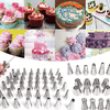 Cake Decorating Supplies 359-Piece Piping Bags and Tips Set Cake Decorating Kit with 60 Piping Tips Cake Decorating Tools with Multi-Purpose 3-Layer Toolbox with Tray