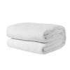 Heated Mattress Pad, 54 x 75 in, Full Size Electric Bed Warmer with 1-5 Heat Settings Control, 10-Hour Auto Shut Off, Machine-Wash Breathable Coral Fleece Heating Electric Mattress Sheets, White