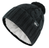 Fear0 NJ Warmest Plush Insulated Lining Knit Cable Cuff Fold Beanie Hat Women