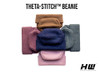 HAAKWEAR Theta-Stitch Cuffed Beanie - Designed and Made in USA (Patent Pending Design) - Denim Blue