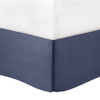 8 Piece Embroidered Comforter Set Navy Queen