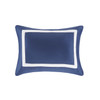 8 Piece Comforter and Quilt Set Collection Navy King/Cal King