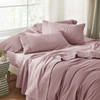 Luxury Sheet Sets Super Soft Easy Care Microfiber 3/4-Pieces Bed Sheet Set With 16-Inch Deep Pockets