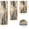 Three-piece kitchen rug set, non-slip and washable, abstract pattern kitchen hallway rug, soft and comfortable, suitable for sinks, floors, entrances, hallways and bathrooms.