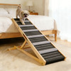2026 Upgraded Dog Ramp for Couch, Small Dog Ramp for Sofa, 6 Adjustable Height from 14'' to 25", Portable Stable Pet Steps with Non-Slip Pad, Pet Ramps Use for Sofa Couch Stairs