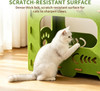 Cat House for Indoor Cats,2-Tier Foldable Cat Bed Cave,20"×11"x20" Covered Cat Tunnel Hideaway Condo,Scratch Resistant Scratch Resistant Cat Hideaway Bed for Kittens & Multi Cats