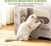 Cat House for Indoor Cats,2-Tier Foldable Cat Bed Cave,20"×11"x20" Covered Cat Tunnel Hideaway Condo,Scratch Resistant Scratch Resistant Cat Hideaway Bed for Kittens & Multi Cats