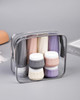 Travel Bottles for Toiletries 8 Pack, Travel Size Toiletries,  Travel Size Containers 3oz, with Travel Essentials Clear Bag, Leak Proof Silicone Squeezable Creams Jars