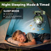 20000mAh Rechargeable Camping Fan with LED Light