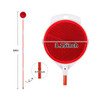 foldable driveway markers with round reflector,orange
