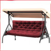 Swing Cushions 2-3 Seater Replacement Waterproof Bench Cushion 47.2x39.4x3.94in-120x100x10cm