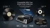 Vinyl Record Player Turntable Bluetooth 3 Speed Built-in Speakers Retro Portable Turntables & Vinyl Audio