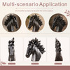 Magnesium Oxide Decorative Sculpture, Elegant Garden Statue for Indoor & Outdoor Décor