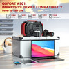 GOFORT Portable Power Station 540Wh/500W(Peak 1000W) 6 x AC 110V Outlets PD 60W Portable Solar Generator CPAP Battery Power Outage Supplies Emergency Backup Power for Outdoor RV/Van Camping Fishing