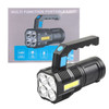 4-Modes Torch 990000LM Handheld LED Flashlight USB Rechargeable Waterproof(Free shipping via DHL Ground/FedEx Ground; can't ship via USPS self-pickup.)