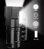 4-Modes Torch 990000LM Handheld LED Flashlight USB Rechargeable Waterproof(Free shipping via DHL Ground/FedEx Ground; can't ship via USPS self-pickup.)