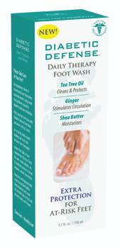 Diabetic Defense Daily Therapy Foot Wash  5.1 Oz. Bottle