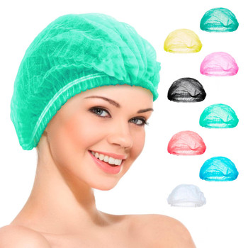 Disposable Mob Cap 21 Inches. Pack of 100 Polypropylene Teal Disposable Bouffant Caps Medical. Bouffant Hair Nets Food Service Disposable. Disposable Hair Cap for Beauty and Tattoo Salons
