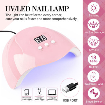 LIMEGIRL Acrylic Nail Set for Beginners Everything Nail Set U V Lights and Grinders Professional Acrylic Powder Glitter Decoration Nail Art Starter Set Gifts for Ladies