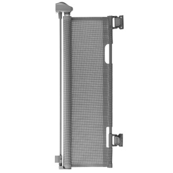 Retractable Baby Gate, Extends to 72.8 inch Wide, 31.3 inch Tall, with Security Lock, Easy to Use, Walk Through Without Tripping, Mesh Dog Gate for Stairs, Hallways, Indoor/Outdoor, Gray Retractable Baby Gate, Extends to 72.8 inch Wide, 31.3 inch Tall, with Security Lock, Easy to Use, Walk Through Without Tripping, Mesh Dog Gate for Stairs, Hallways, Indoor/Outdoor, Gray