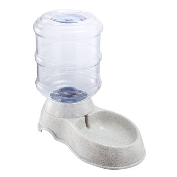 3.5L/1Gal Pet Water Dispenser Self-Dispensing Gravity Pets Water Feeder Automatic Pet Waterer Cat Dog 3.5L/1Gal Pet Water Dispenser Self-Dispensing Gravity Pets Water Feeder Automatic Pet Waterer Cat Dog
