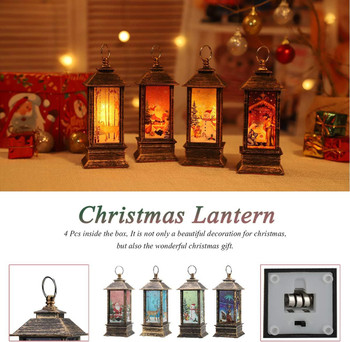 Christmas Lantern Decorations Christmas Lighting Decorations Christmas Tree Decorations Home Decor Small Candle Lanterns, Holiday Decorations Gifts for Family, Children, or Friends