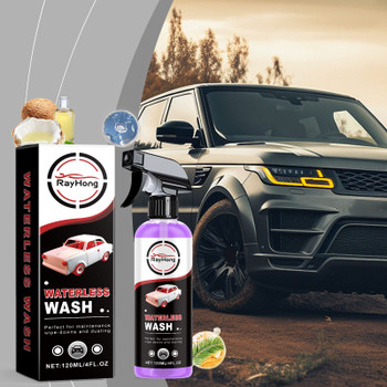 Rayhong Car Cleaner Car Tire Brightener Foam Cleaning Decontamination Free Wash Tire Maintenance