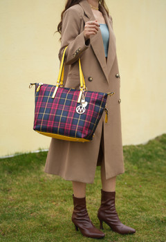 MKF Collection Layla Tote Handbag and Backpack By Mia k