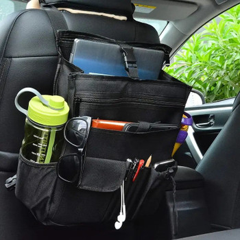 [Updated Car Organizer] 2025 Updated Car Front Seat Organizer | US Quality, Multi-Compartment Storage for Tablets, Laptops, Water Bottles, Fashion Glasses - Fit for All Vehicles,