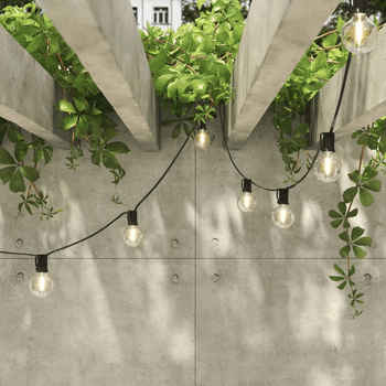20 LED Outdoor Globe String Lights, Waterproof Patio Decor Lights