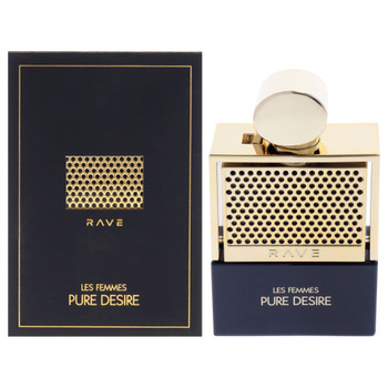 Rave Pure Desire Gold by Lattafa for Women - 3.4 oz EDP Spray