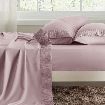 Luxury Sheet Sets Super Soft Easy Care Microfiber 3/4-Pieces Bed Sheet Set With 16-Inch Deep Pockets