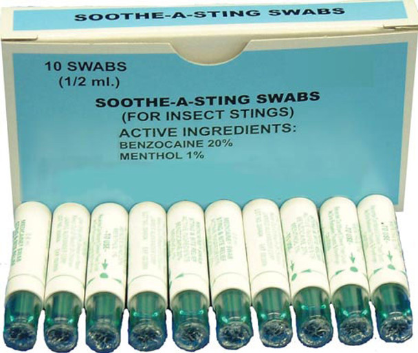 Soothe-a-sting Swabs Bx/10