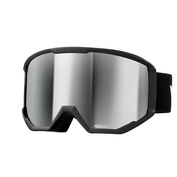 Ski Goggles, Cylindrical Lens with Silver Mirror Revo Coating, OTG Anti fog Snow Goggles for Men Women Youth, TPU Frame & Ventilation Structure, Suitable for Skiing, Skating, Snowboarding, Cycling