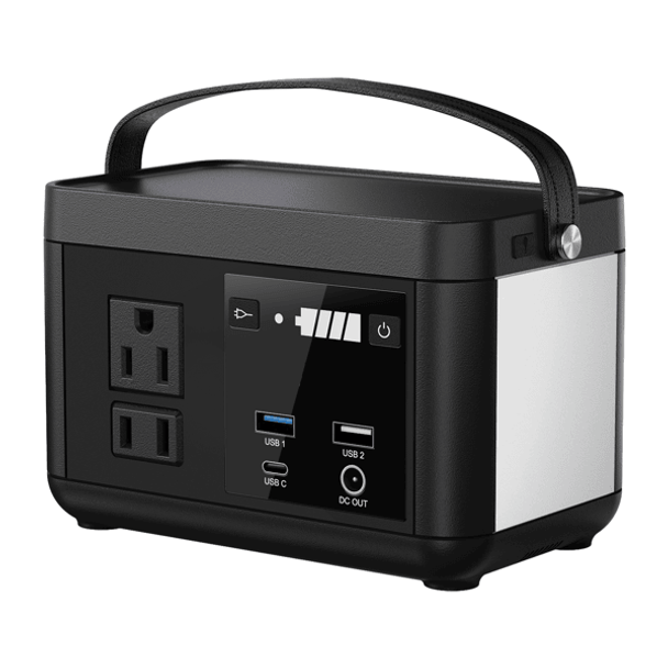 Portable Power Station P86,88.8Wh 3.7 V LiFePo4 Battery,with 120W (150W Peak) AC Outputs, Solar Power Generator for Travel and Camping,estación de energia portatil