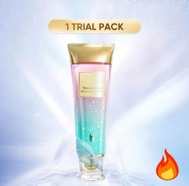 Niacinamide Whitening Toothpaste Fluorine-Free Formula for Bright Teeth & Fresh Breath Daily Oral Care Cleansing Toothpaste with Whitening Properties Mint Cleanser