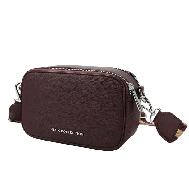 MKF Collection Avielle faux leather Crossbody Bag by Mia K