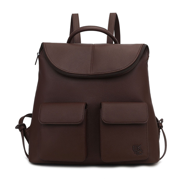 MKF Collection Natalie Backpack Purse for Women Stylish Vegan Leather Backpack by Mia K