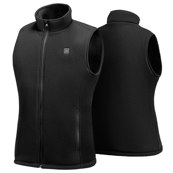 VEVOR Heated Vest, Women Electric Heating Vest with 16000 mAh Battery Pack, 6 Heating Zones Lightweight Rechargeable Winter-Vest with 3 Levels, for Outdoor Hiking Camping Fishing Skiing, Size L