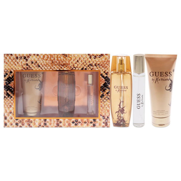Guess By Marciano by Guess for Women - 3 Pc Gift Set 3.4oz EDP Spray, 0.5oz Travel Spray, 6.7oz Body Lotion