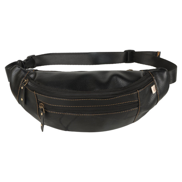 VAAN & CO. - Fanny Pack with Front Pocket in Black