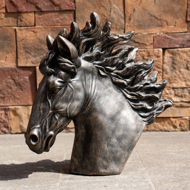Magnesium Oxide Decorative Sculpture, Elegant Garden Statue for Indoor & Outdoor Décor