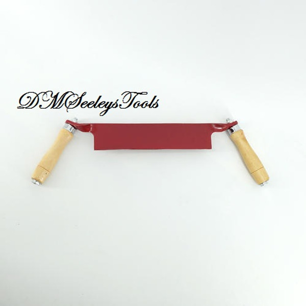 Draw Shave Draw Knife with improved burgundy color sharp blade