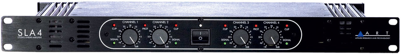 ART SLA4 Studio Linear Rackmount 4 Channel x 100w Amplifier ...