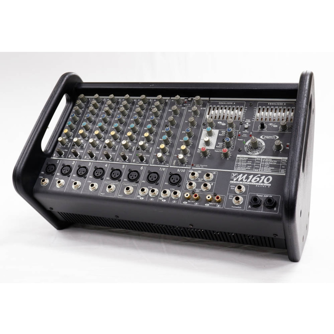 YORKVILLE M1610-2 10 Channel 1600w Compact FX Audio Mixer