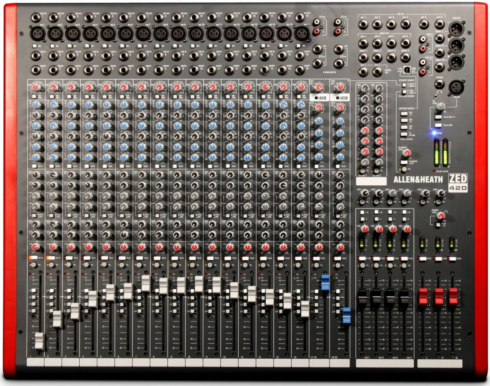 ALLEN & HEATH ZED-420 Recording Console - LightingelStore