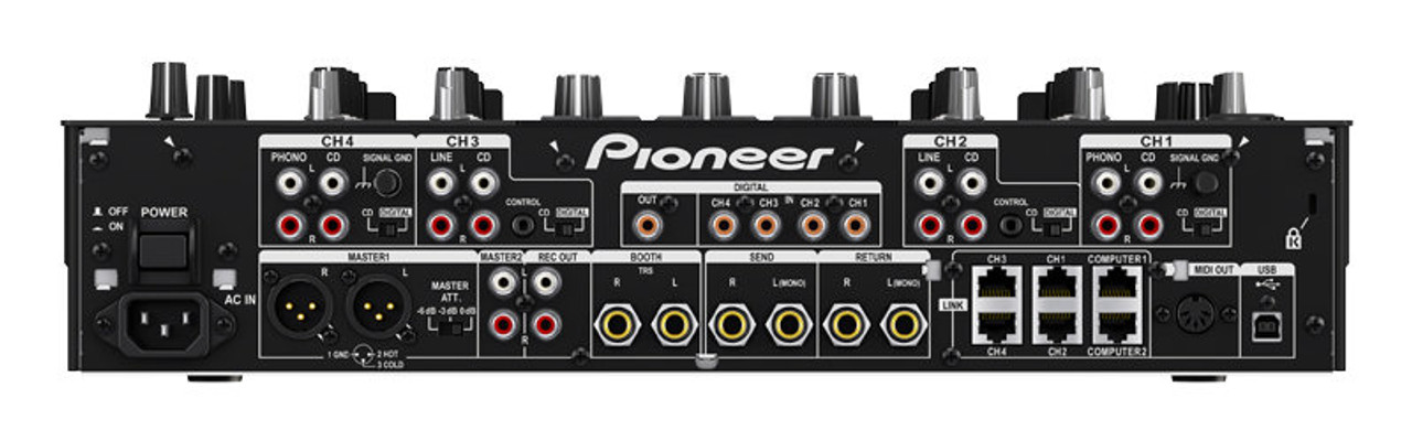 Pioneer DJM-900NXS2 4 Channel Pro DJ Mixer with X-Pad Control Bar - Black –  Fleet Pro Sound